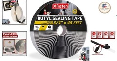 3/4in x 45ft Butyl Tape – Leak Proof RV & Marine Sealant Solution