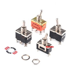 E-TEN1021/1221/1321 Rocker Switches Toggle Switch 2/3/4/6 Pin 2/3 Position 250V