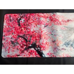Large Cherry Blossom Mount Fuji Desk Mat Gaming Mouse Pad XL Extended