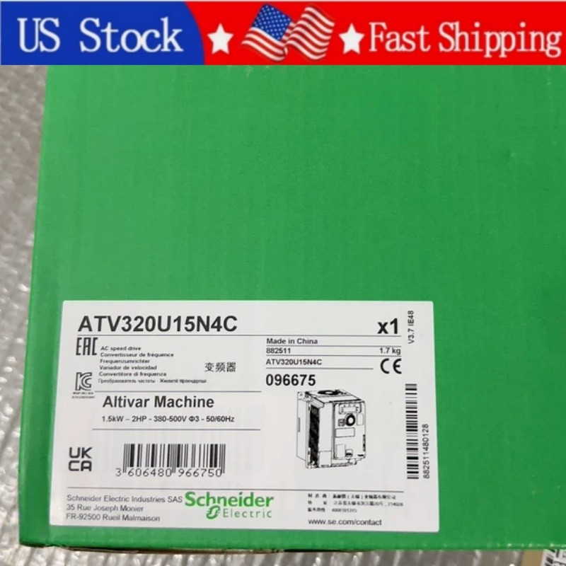 ATV320U15N4C 1PCS Brand New Schneider ATV320U15N4C Inverter Fast Shipping