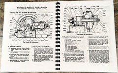 Maytag Multi Motor Service Repair Overhaul Manual 82 92 B 31 33 G 11 Parts +More