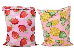 NEW 10×13 Strawberries, Watermelon, Pink PIneapple, Citrus Poly Shipping Mailers