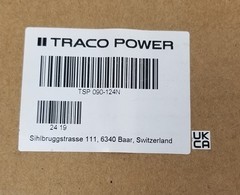 Traco Power TSP 090-124N DIN Rail Power Supply 24 VDC 90 W NEW