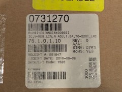 Qty(25) ST LM337 Regulator, Linear, Adjustable, -37V to -1.25V, 1.5A, TO-220