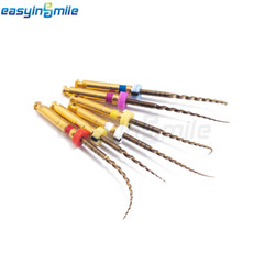 6Pc dental Endodontic Rotary Files X-Pro Gold NITI Files Taper S1 S2 SX F1 F2 F3