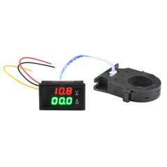 DC0-300V 50/100/200/400A Digital Current Voltage Meter Hall Ammeter Voltmeter