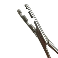 5.5″ Post Mortem Arterial Fixation Forceps, Fenestrated Serrated Jaws, Stainless