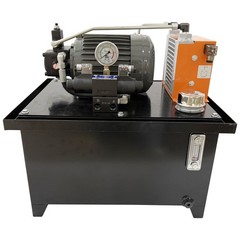 220V 3PH 1500W Small Hydraulic Stations Air-cooled Hydraulic Test Bench