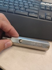 PMC Industries 1/4-18 NPTF Thread Gage Inspection Gage 4″in L