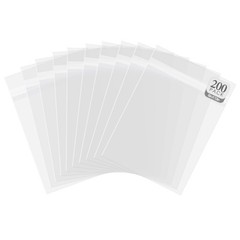 Golden State Art, Pack of 200 Acid-Free Crystal Clear Sleeves Storage Bags for F