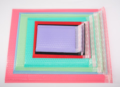 15×18.2 in Waterproof Bubble Mailers Multicolor Shipping Bubble Padded Envelops