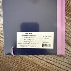 Kate Spade Just Mine Monogram “L” Cloth Hardcover Notebook Journal
