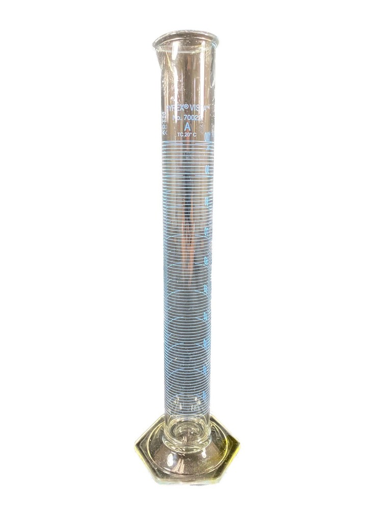 PYREX Glass 100mL Vista Single Metric Class A TC Graduated Cylinder 70022-100