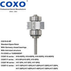 COXO Dental High Speed Fiber Optic LED Handpiece Fit Kavo NSK LED Coupler 6Holes