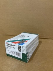 SKILCRAFT Writing Pads, Memo Size, Wide/Legal Rule, 50 White sheets, Pack of 12