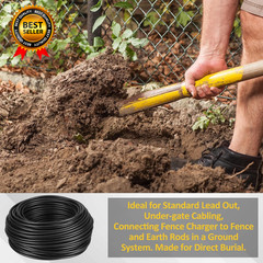 Electric Fence Wire Double Insulated Underground Hard Cable Double Insulated