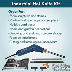 Industrial Hot Knife Foam Cutter/Groove Kit #035I-KIT