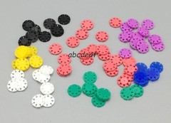 500pcs Dental Endo File Stoppers Root Canal Rotary File Flower Disinfection