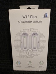 Timekettle WT2 Plus AI Instant Translator Earbuds – White