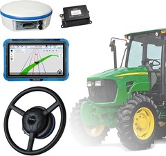 JY305 Tractor GNSS Autosteer System AB Line in Straight Curve A+ Pivot U-Turn