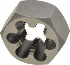 7/8-9 UNC RH Thread, 1-5/8″ Hex Rethreading Die High Speed Steel, 7/8″ Thick