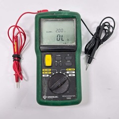 Greenlee Megometer Insulation Tester 5882