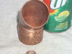 NEW EPC 1-1/2 INCH x 1-1/2 IN INCH COPPER 45-DEGREE SWEAT ELBOW EL ELL USA