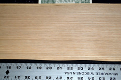 Oak Wood Raw Veneer Sheet 6.5 x 39 inches 1/42nd thick 5943-93