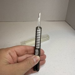 DeRoyal #3 Large Safety Scalpel Metal Slider Brand New In Box🔥👀