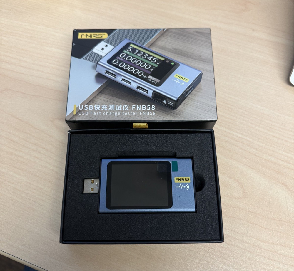 FNIRSI FNB58 USB Voltage Current Meter Voltmeter Ammeter Fast Charge Tester