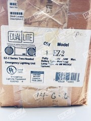 Dual Lite EZ-2 Emergency Light Two Head Unit Battery Backup