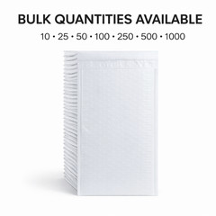 6.5×10 Poly Bubble Mailers Padded Envelopes Self Seal Shipping Bags Bulk