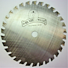 The Blade Mfg. Co. 6 1/2″ DIA. CARBIDE CIRCULAR SAW BLADE 5/8″ Arbor 30 Teeth