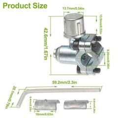 BPV-31 Refrigerator Tap Valve Piercing Valve Kit is fit for 1/4 inch 5/16 in