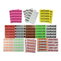 UBMOVE Moving Kit #5 42 Small/Medium/Large Boxes and Room Labels
