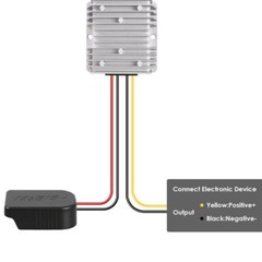 DC 18V to 5V Step Down 10A 50W Voltage Converter For Makita Battery Regulator
