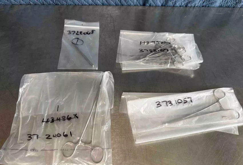New Xomed ENT Surgical Instrument Lot Forceps, Needle Holder, Probe & Specialty