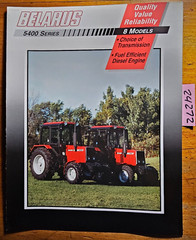 Belarus 5400 5460 5460S 5470 5470S 5480 5480S 5490 5490S Tractor Brochure