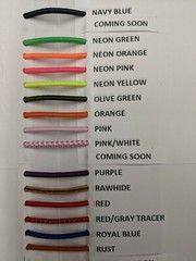 1/8″ Bungee Shock Cord Many Colors Nice Quality Bungee 5 Foot Lengths
