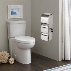 Commercial Toilet Paper Holder Toilet Tissue Dispenser with Lock- 3 Roll Stai…