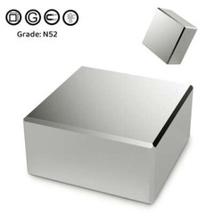 2pcs Super Strong Large N52 Grade Neodymium Large Block Rare Earth 40x40x20mm US