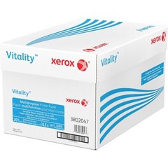 Xerox Vitality 8.5″ x 11″ Multi-use Printer Copy Paper 20 lbs 92 Brightness 5000