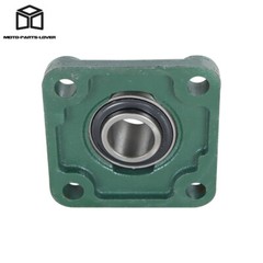 10 pcs UCF205-16 Pillow Block Flange Bearing 1″ Bore 4 Bolt Solid Base