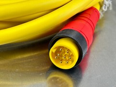 Lumberg Automation RSRK 801-898 6M R Power Cable Double Ended Cordset 8 Pin