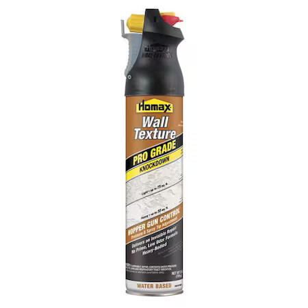 Homax 4565 Wall Texture, White, Tinted, Matte, Water, 25 Oz