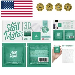 Wipes – Flushable Wipes, Individually Wrapped, Travel Friendly, Unscented wit…