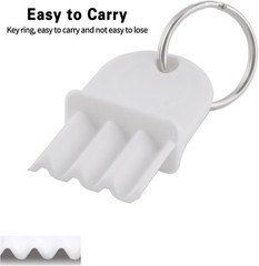 Paper Towel Dispenser Key, 10 Pack Toilet Paper Dispenser Key for Universal Waff