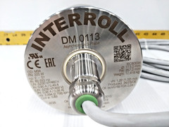New Interroll Stainless Asynchronous Drum Motor 230/460 VAC 3 Phase DM 0113