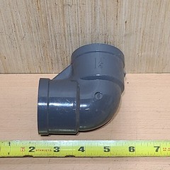 Dura 1-1/4 in. IPS Threaded Sch. 80 PVC Threaded 90 Degree Pipe Elbow