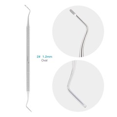 Dental Spoon Excavator Double Ended Restorative Surgical Instruments